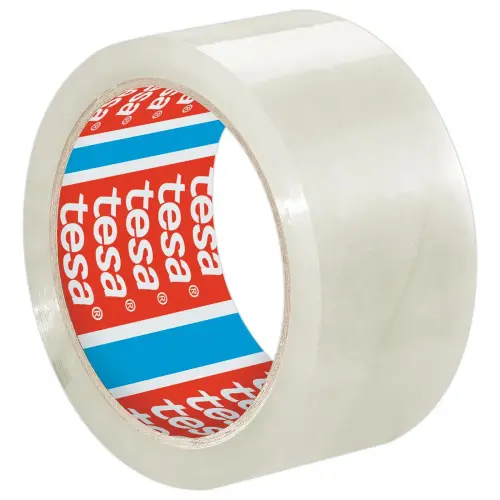 Rouleau d'adhésif PP transparent SOLIDSTRONG - 66m x 50mm - Tesa