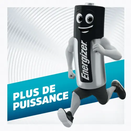 20 Piles alcalines LR6 (AA) Max Plus - ENERGIZER