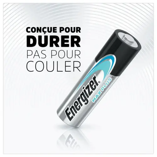 8 Piles alcalines Max Plus LR6 (AA) - ENERGIZER
