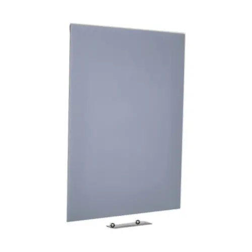 Tableau verre magn&eacute;tique  Glassboard gris - 60 x 90cm 
