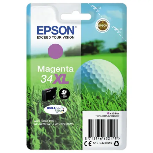 Cartouche Epson T347XL N&deg;34 Magenta 