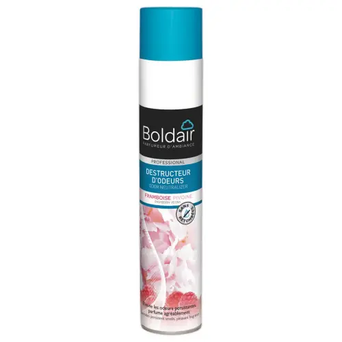 Désodorisant destructeur d'odeurs persistantes BOLDAIR 500ml framboise