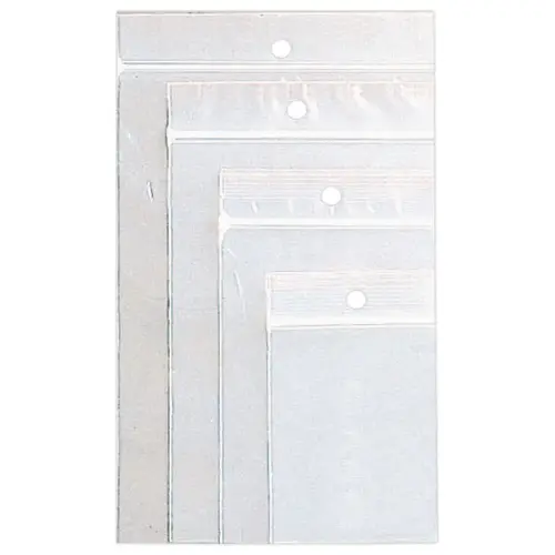 1000 Sachets plastique transparents 60 x 80mm