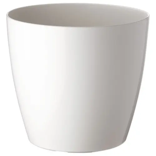 Pot rond SAN REMO diam 20 cm blanc 