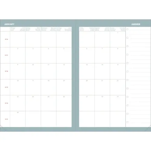 Agenda CELESTE - Août 2026 à Juillet 2027 - 10 x 15 cm - Quo Vadis