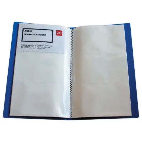 Porte-cartes de visites 120 cartes propyglass - FIDUCIAL