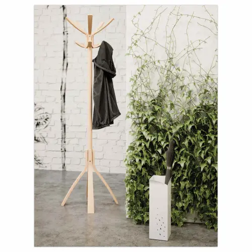 Portemanteau café tout bois clair