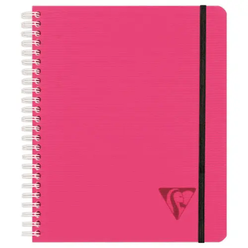 Cahier spirale A5+ Proactiv'Book - Ligné - CLAIREFONTAINE