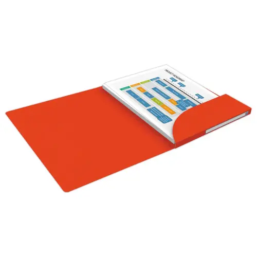 10 Chemises - Alpina - Carte lustrée - Rouge - OXFORD