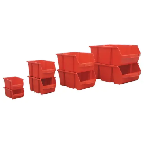 Bac à bec Spacy - 4 litres - Rouge - Viso