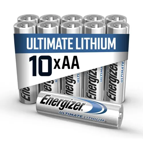 10 Piles lithium Ultimate LR6 (AA) - ENERGIZER 