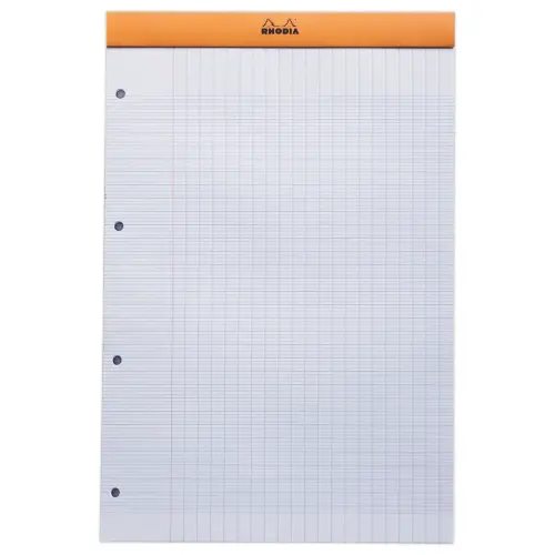 Bloc-notes A4+ - 80 feuilles - Réglure Séyès - RHODIA