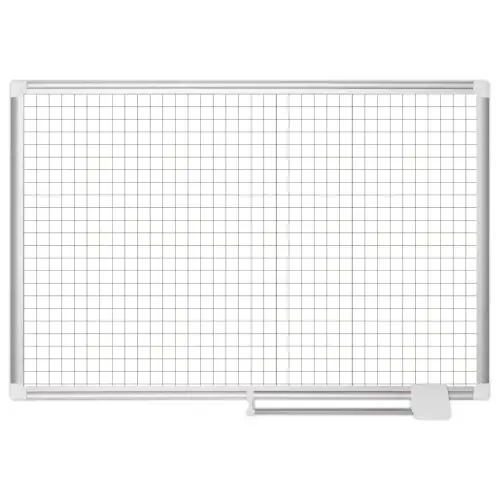 Planning magn&eacute;tique Kanban - 120 x 90 cm - Cases 25 mm - BI-OFFICE 