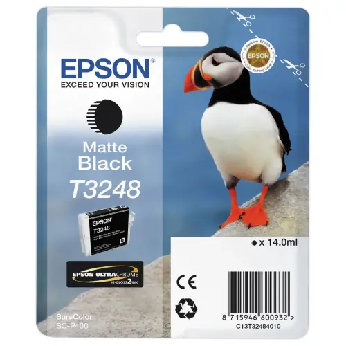 Cartouche Epson T3248 noir mat