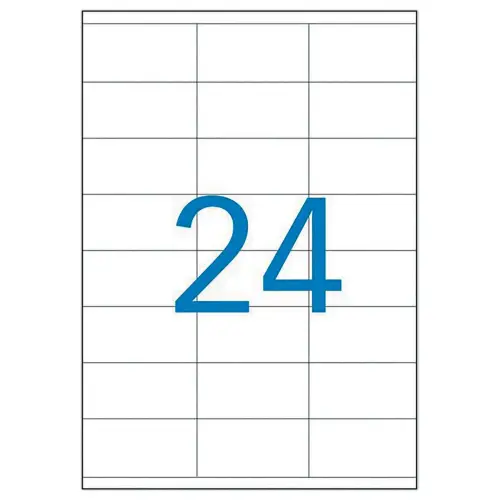 100 Planches d'étiquettes multiusages 70x35 mm - APLI