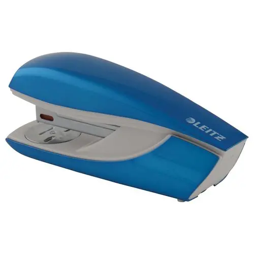 Agrafeuse de bureau WOW - 24/6-26/6 - Bleu - LEITZ