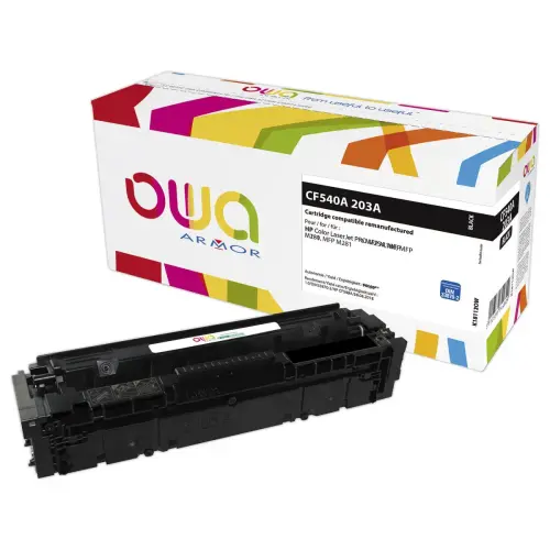 Toner éq. HP CF540A - Noir - OWA