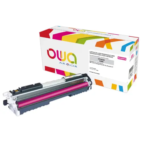 Toner &eacute;q. HP CF353A - Magenta - OWA 