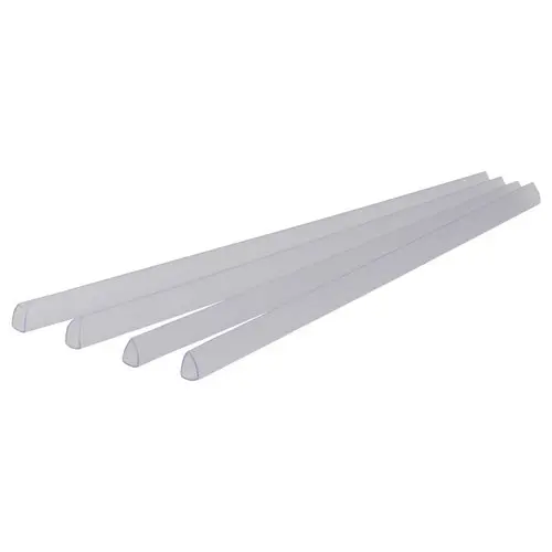 25 Baguettes à relier - 6 mm - Cristal - Pavo