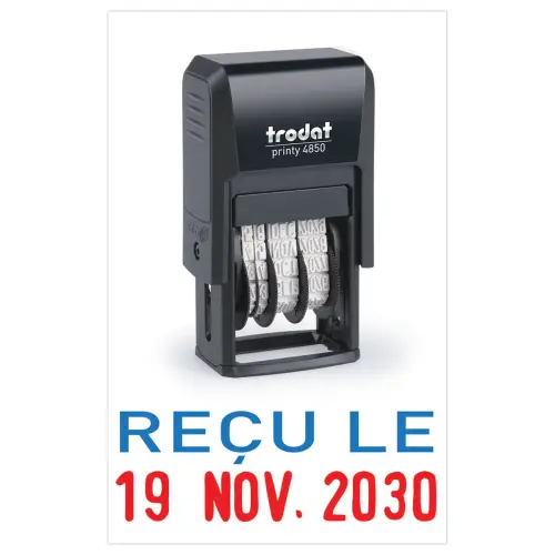 Dateur Printy 4850 – Formule « Reçu le » - TRODAT