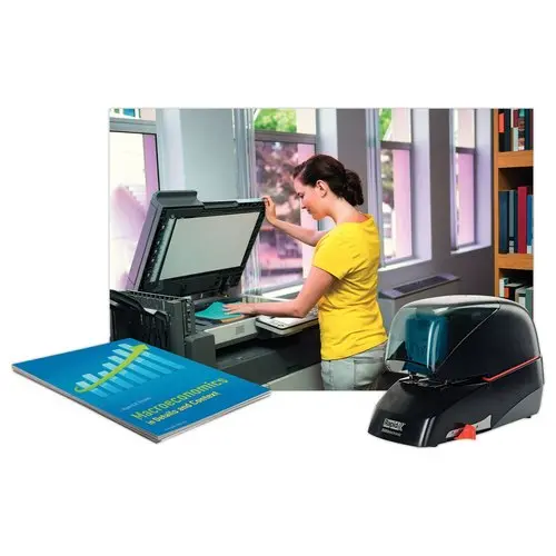 Agrafeuse électrique Suprême R5080 - 80 feuilles - Noir - RAPID