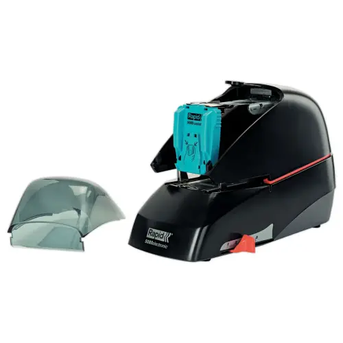 Agrafeuse électrique Suprême R5080 - 80 feuilles - Noir - RAPID