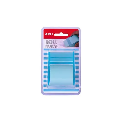 Dévidoir de notes - Rouleau de 10 m x 6 cm - Jaune