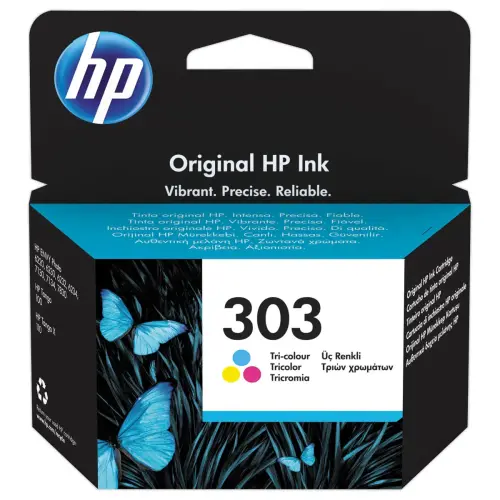 HP 303 cartouche d'encre 3 couleurs T6N01AE#UUS - HP
