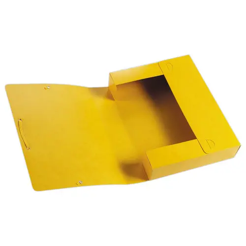 Boîte de classement carte - Dos 6 cm - jaune - ACCESS