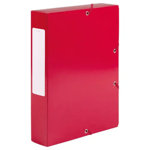 Boîte de classement carte - Dos 6 cm - rouge - ACCESS