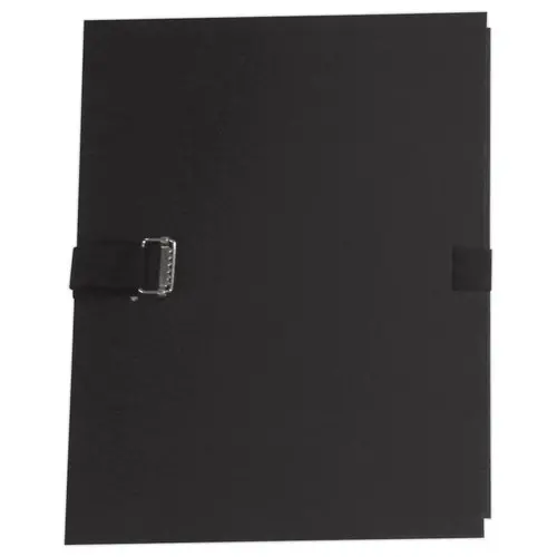 Chemise à sangle avec rabat de pied - largeur max 13 cm - noir - ACCESS