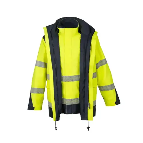 Parka HV 4 en 1 - Taille L - Jaune
