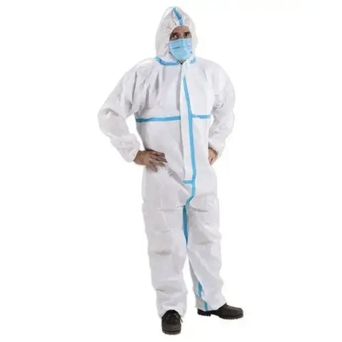 Combinaison de protection médicale - Capuche intégrée - Taille X L