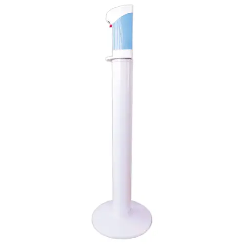 Support pour borne automatique pour solution hydroalcoolique 