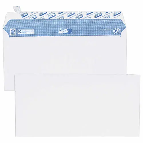 200 Enveloppes DL blanches - 110 x 220 mm - GPV EVERY DAY