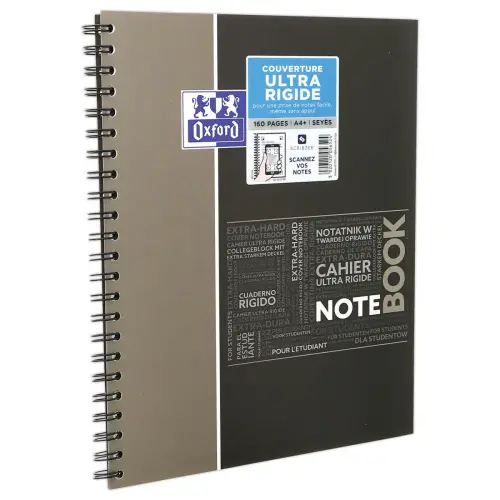 Cahier reliure intégrale Notebook Oxford A4+, seyès 160 p