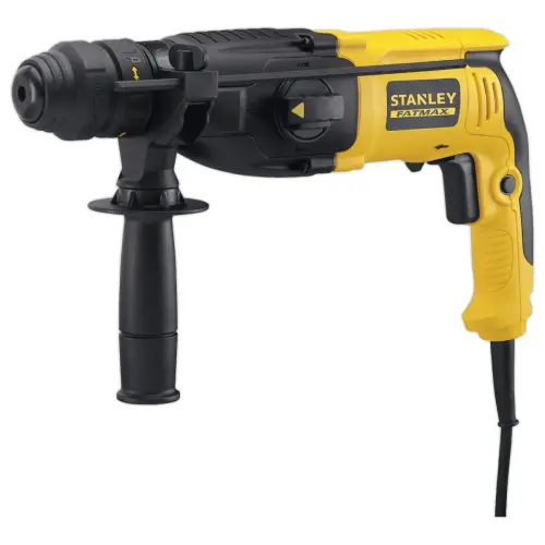 Perforateur STANLEY SDS-plus - 2,4J - 800W avec 2 burins en mallette 