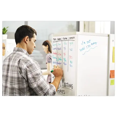 Tableau blanc adh&eacute;sif souple en rouleaux FlexWrite H 60,9 x L 91,4 cm 