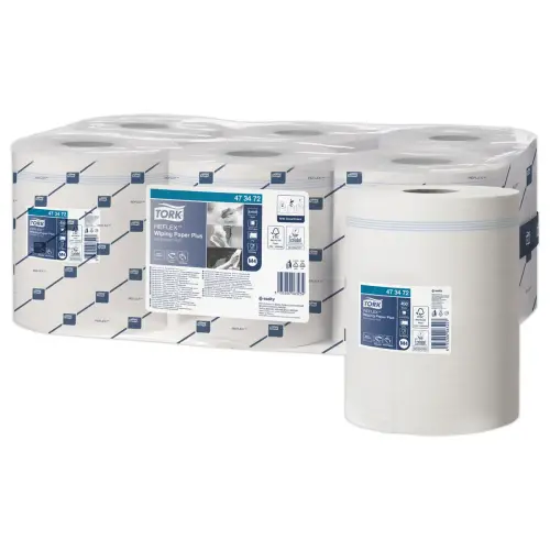 6 Rouleaux de papier d'essuyage Plus multi-usages Tork Reflex - TORK