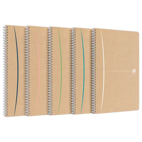Cahier spirale A4 Touareg - 5x5 - 180 pages - OXFORD