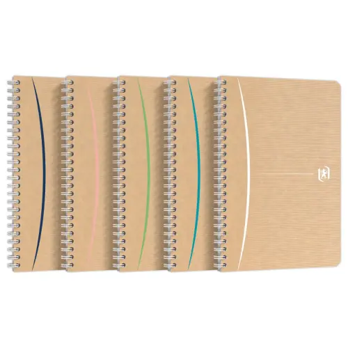 Cahier spirale A5 Touareg - 5x5 - 100 pages - OXFORD
