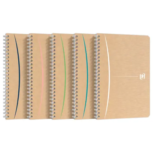 Cahier spirale A5 Touareg - 5x5 - 180 pages - OXFORD 