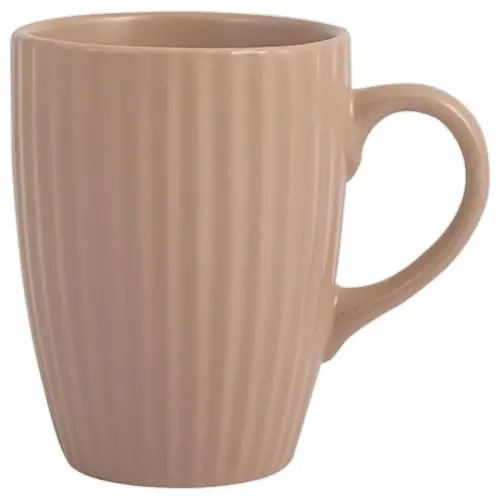 6 Mugs Country de 29,5 cl en porcelaine assortis