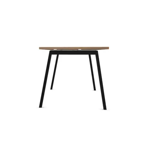 Bureau rectangulaire 180x80 Noyer / pi&eacute;t. Anthracite BANGKOK 