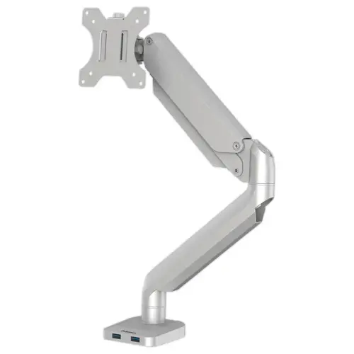 Bras porte-écran simple Platinum Series - Argent - FELLOWES