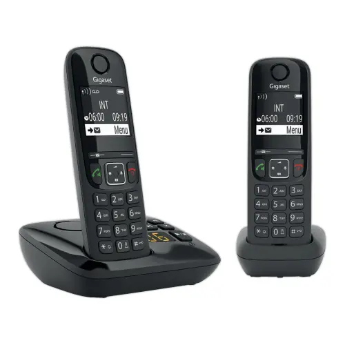 2 Duo téléphones sans fil Gigaset AS690Aavec répondeur