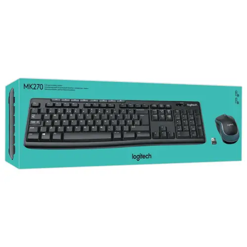 Kit silencieux clavier + souris sans fil MK295 - AZERTY - LOGITECH 