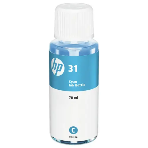 Bouteille d'encre HP 31 - Cyan - HP 