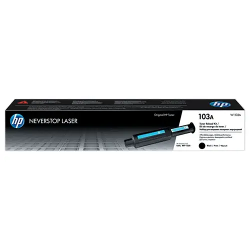 2 recharges toner noir HP 103AD W1103AD