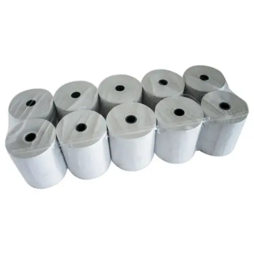 10 Bobines de papier pour caisses et terminaux point de vente - 80 mm X 76m 